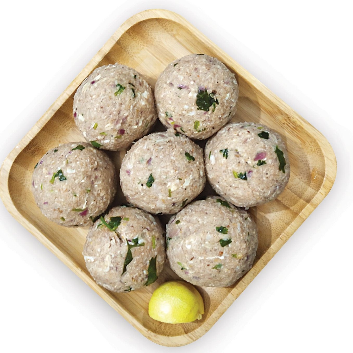 Frozen Chicken Koftay - Traditional, handcrafted chicken koftas made with high-quality ingredients and spices, weighing 60 grams each. Conveniently packed for a homemade taste experience, blending tradition and modern convenience.